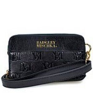 BADGLEY MISCHKA Madalyn Women's Belt Bag Fanny Pack BLACK